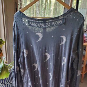 Magnolia Pearl Moon and stars midi dress